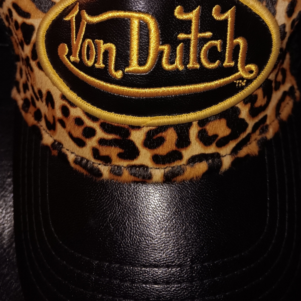 Leopard Von Dutch Cap